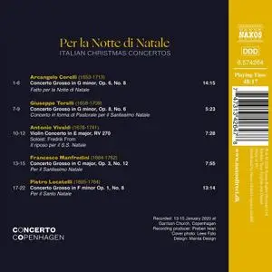 Lars Ulrik Mortensen, Concerto Copenhagen - Per la Notte di Natale: Italian Christmas Concertos (2020)