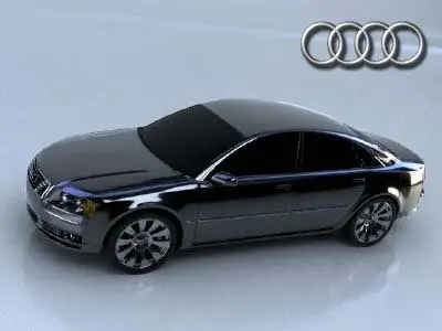 3D model of Audi A8