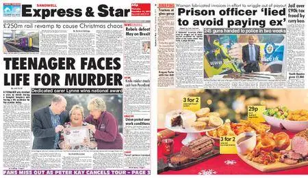 Express and Star Sandwell Edition – December 14, 2017