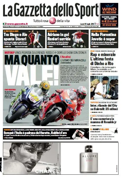 La Gazzetta dello Sport (19-07-10)