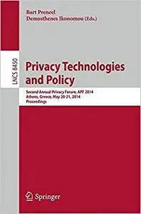 Privacy Technologies and Policy (Repost)