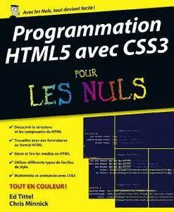 Chris Minnick, Ed Tittel, "Programmation HTML5 avec CSS3 Pour les Nuls"