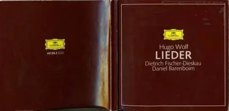Hugo Wolf - Lieder (Daniel Barenboim & Dietrich Fischer-Dieskau) (1995) (6CD Box Set) {Deutsche Grammophon}