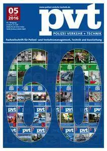 Polizei Verkehr und Technik - September-Oktober 2016