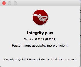 Integrity Plus 6.11.13 MacOSX
