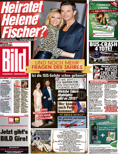 Bild vom Mittwoch/Donnerstag, 31./01. Dezember/Januar 2014/15