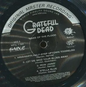 Grateful Dead – Wake Of The Flood {MFSL GAIN2} Vinyl Rip 24/96