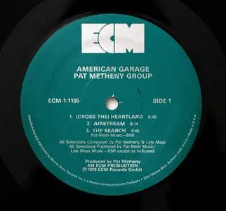 Pat Metheny - American Garage (1979) 24-Bit/96-kHz Vinyl Rip
