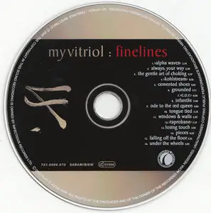 My Vitriol - Finelines [Infectious Records INFECT96CD] [UK 2001, Special Edition]