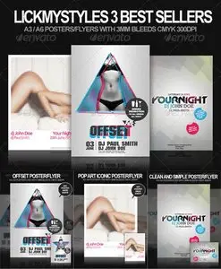 GraphicRiver Top Selling Poster / Flyer Bundle