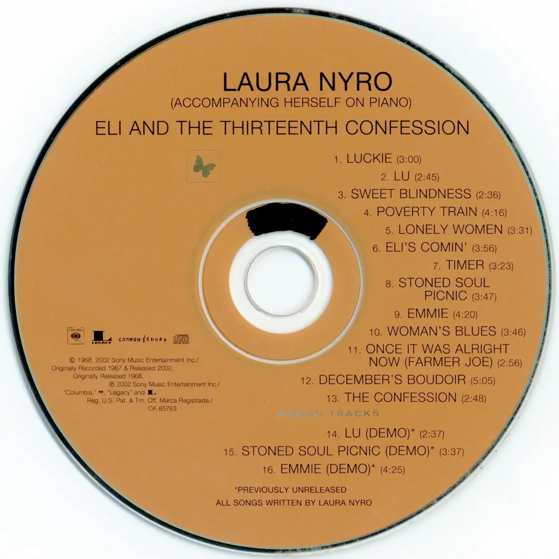 Laura Nyro - Eli and the Thirteenth Confession (1968) {Columbia-Legacy ...
