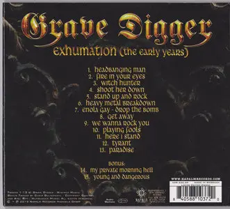 Grave Digger - Exhumation (The Early Years) (2015) [Limited Edition]