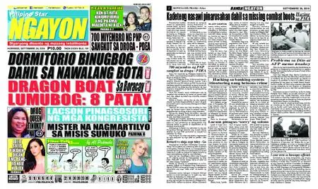 Pilipino Star Ngayon – Septiyembre 26, 2019