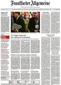 Frankfurter Allgemeine Zeitung vom Samstag, 09. Februar 2013