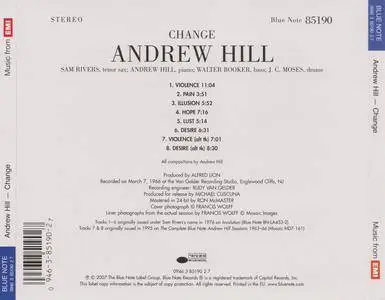 Andrew Hill - Change (1966) {2007 Blue Note Connoisseur CD Series}