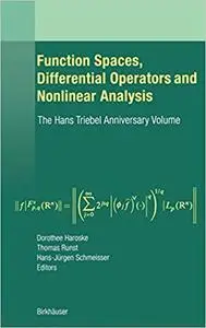 Function Spaces, Differential Operators and Nonlinear Analysis: The Hans Triebel Anniversary Volume