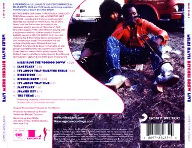 Miles Davis - Bitches Brew Live (2011) {Columbia--Legacy 88697 81485 2 rec 1969-1970}