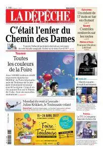 La Dépêche du Midi du Samedi 15 Avril 2017