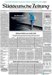 Süddeutsche Zeitung vom Samstag, 08. September 2012