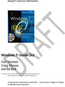 Windows 7 Inside Out