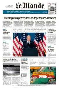 Le Monde du Vendredi 4 Novembre 2022