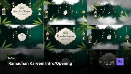 Intro/Opening Video - Ramadhan Kareem After Effects Template 50892438