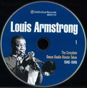 Louis Armstrong - The Complete Decca Studio Master Takes 1940-1949 (2000) {2CD Definitive Records DRCD11166}