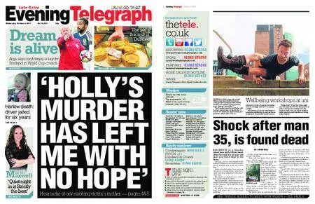 Evening Telegraph Late Edition – October 04, 2017