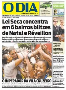 Jornal O Dia em PDF, Quinta, 23 de Dezembro de 2010
