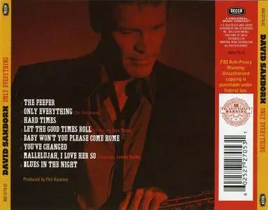 David Sanborn - Only Everything (2010) {Decca}