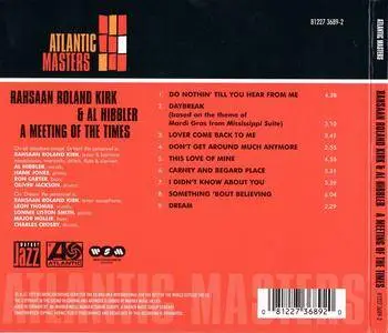 Rahsaan Roland Kirk & Al Hibbler - A Meeting Of The Times (1972) Remastered 2004