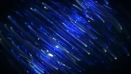 Abstract Cylinder With Particle Lines 1426974