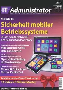 IT-Administrator Magazin September No 09 2014