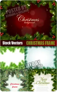 Christmas frame - Stock Vectors