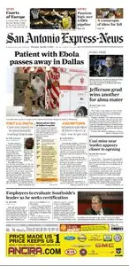 San Antonio Express News October 09, 2014