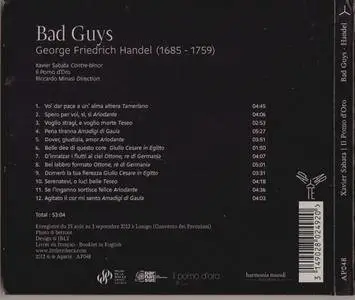 Xavier Sabata, Il Pomo d'Oro, Riccardo Minasi - Handel: Bad Guys (2012) (Repost)