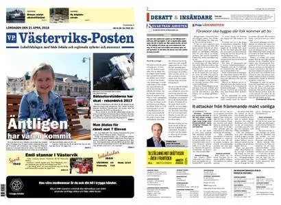 Västerviks-Posten – 21 april 2018