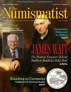 The Numismatist. Number 8, August 2009
