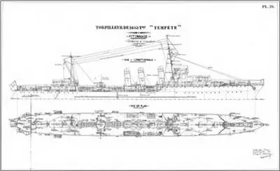 Marine Nationale - TEMPETE 1925