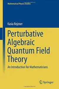 Perturbative Algebraic Quantum Field Theory