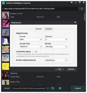 AudFree Tidal Music Converter 1.5.0.210 Multilingual