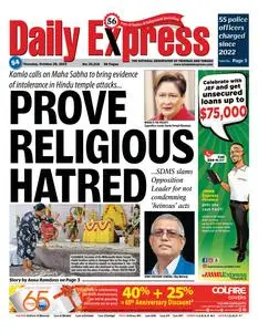 Trinidad & Tobago Daily Express - 26 October 2023