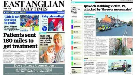 East Anglian Daily Times – August 27, 2018