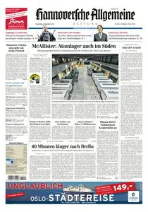 Hannoversche Allgemeine Zeitung - 04.11.2010