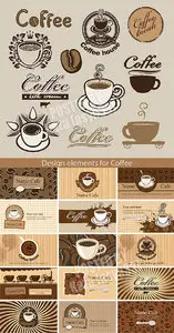Coffee cards & logos