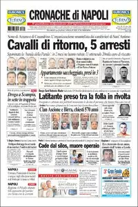 CRONACHE DI NAPOLI DEL 14 APRILE 2010