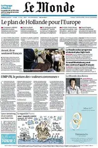 Le Monde et Supplément du Vendredi 15 Juin 2012