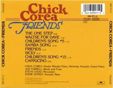 Chick Corea - Friends (1978) {Polydor}