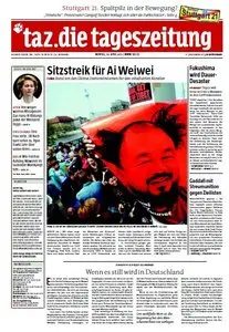 Die Tageszeitung TAZ vom 18 April 2011