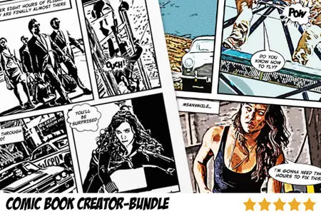 CreativeMarket - Comic Book Creator Bundle